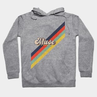 retro vintage color Muse Hoodie